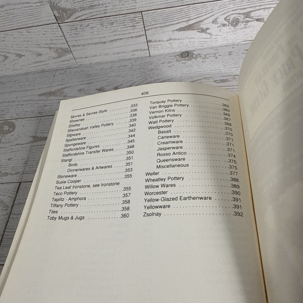 Pottery & Porcelain Ceramics Price Guide by Kyle Husfloen Paperback 2nd Edition - Picture 8 of 9